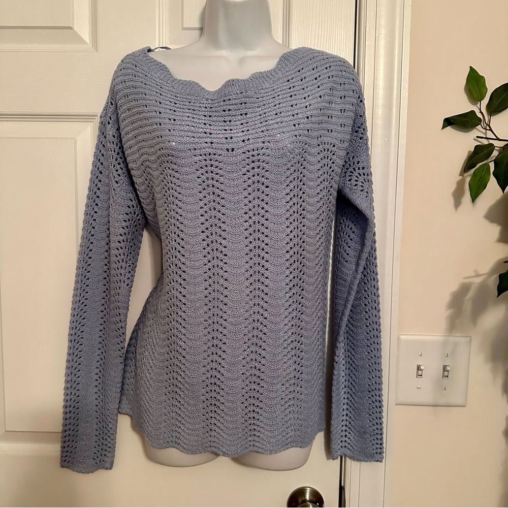 Flawless Light Blue Women's Sweater
